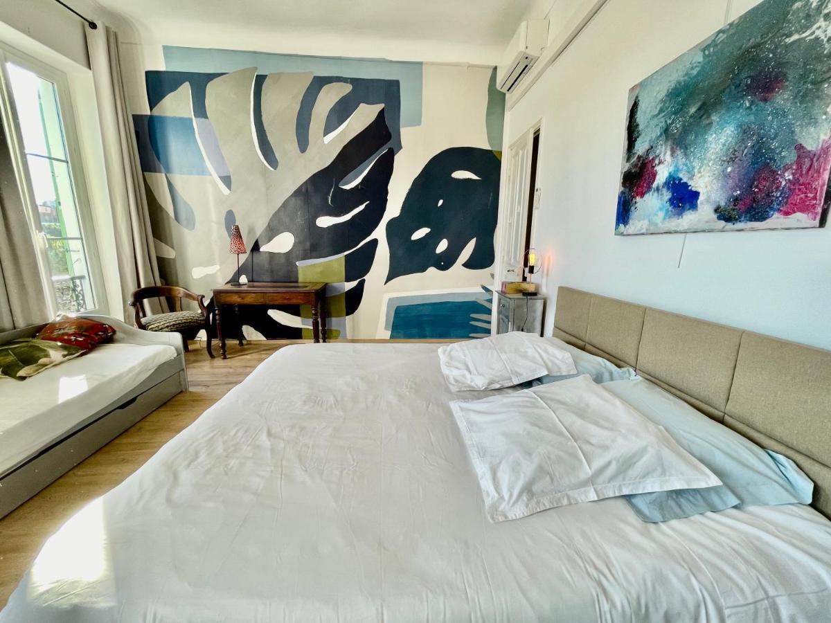 Spacious 3 Bedroom Flat Nice Center - Magnificent View-Parking Екстериор снимка