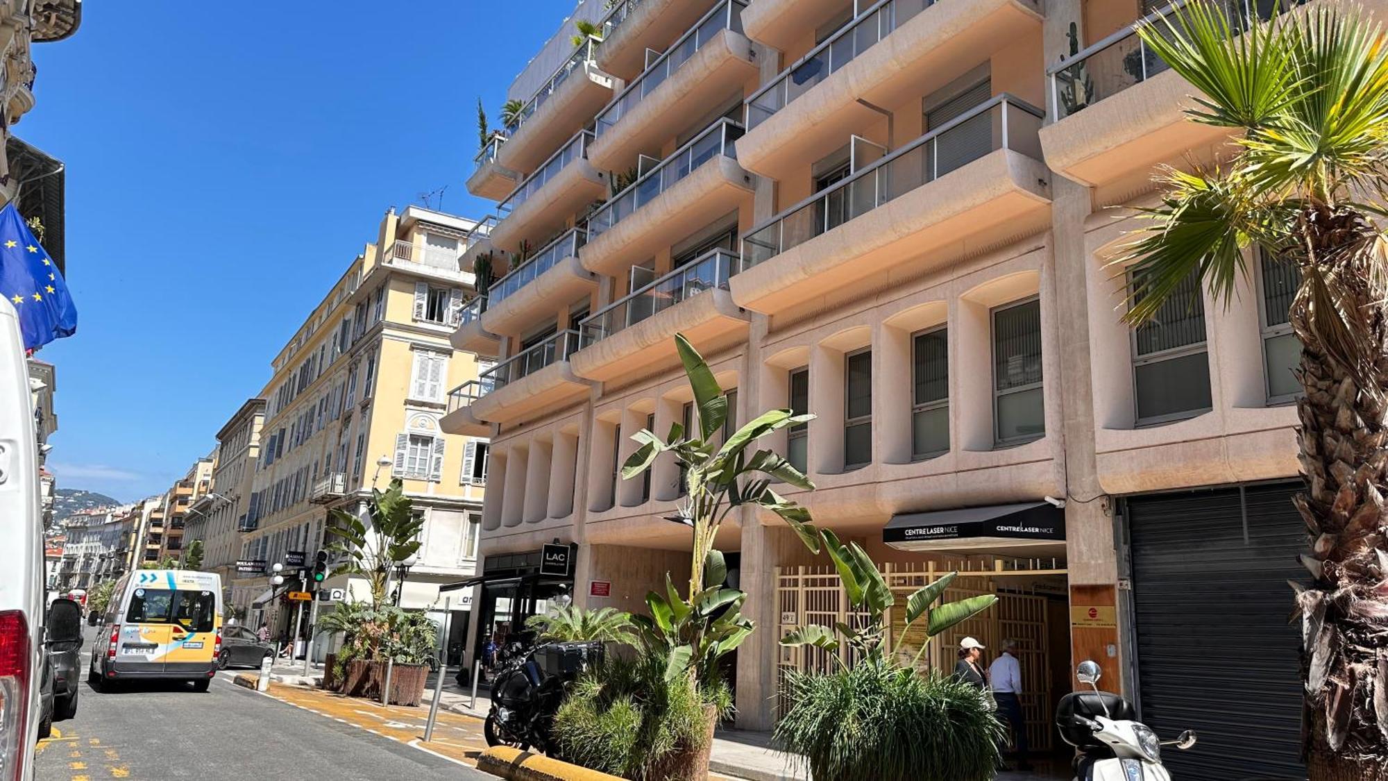 Spacious 3 Bedroom Flat Nice Center - Magnificent View-Parking Екстериор снимка